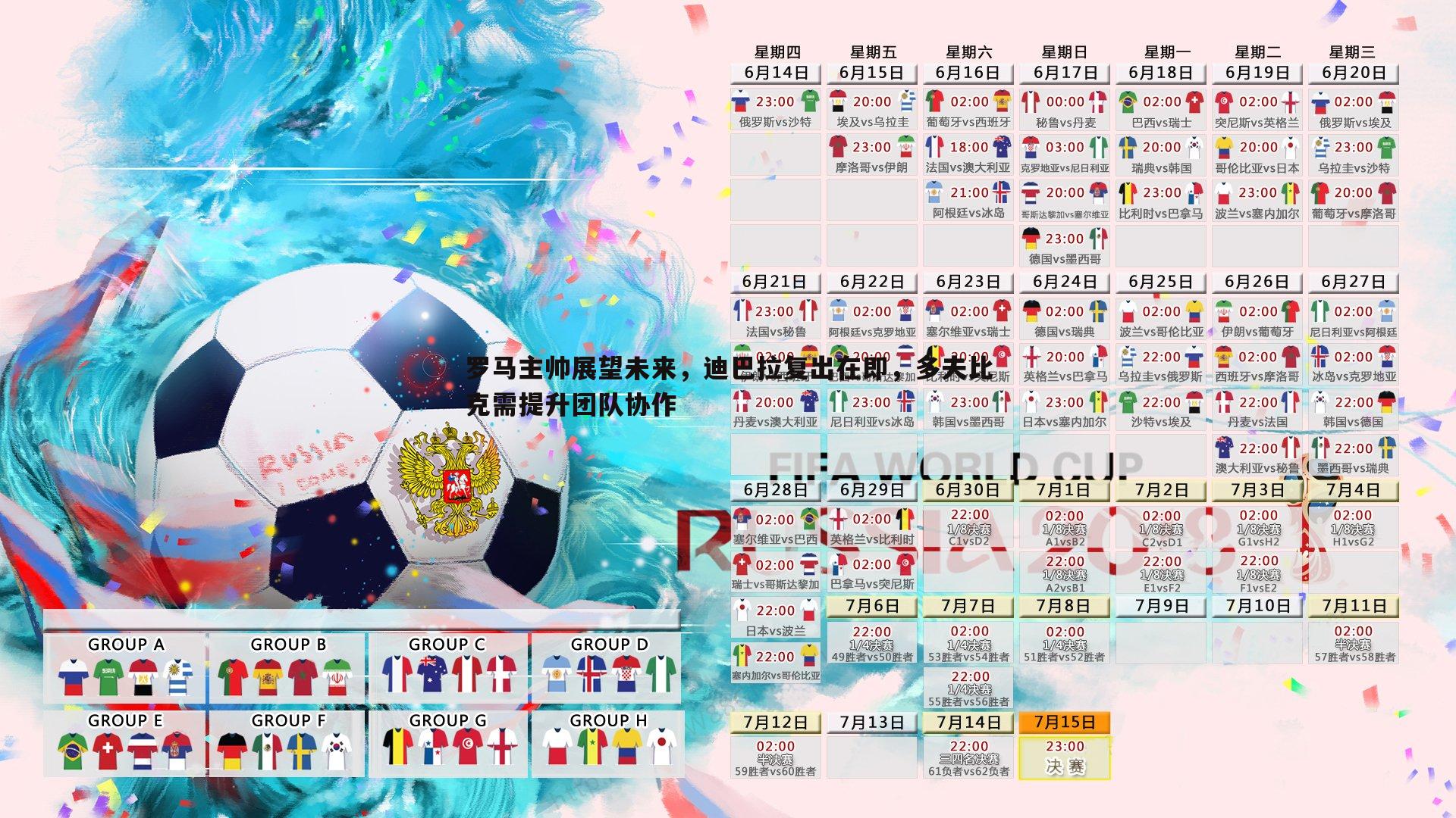 罗马主帅展望未来,迪巴拉复出在即,多夫比克需提升团队协作